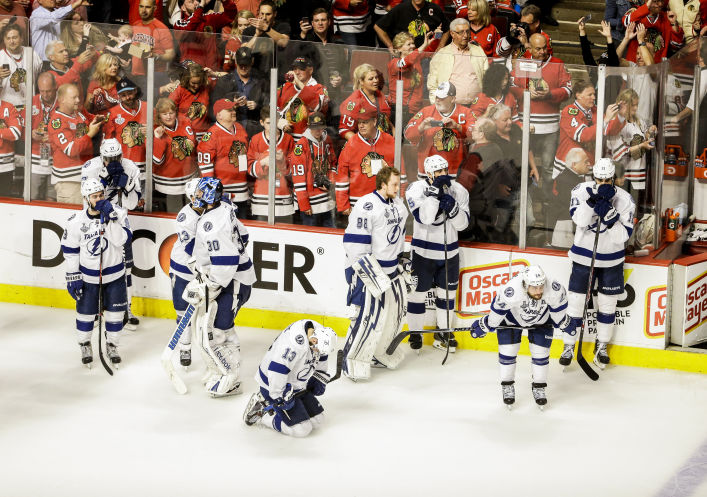 Lightning after game 6 loss