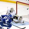 TAMPA, FL - MAY 20:  Andrej Sustr #62 of the Tampa Bay Lightning scores a goal against Matt Murray #30 of the Pittsburgh Penguins during the first period in Game Four of the Eastern Conference Final during the 2016 NHL Stanley Cup Playoffs at Amalie Arena on May 20, 2016 in Tampa, Florida.  (Photo by Mike Carlson/Getty Images)