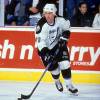 ST. PETERSBURG, FL - OCTOBER 16:  Bill McDougall #11 of the Tampa Bay Lightning warms-up before an NHL game against the Ottawa Senators on October 16, 1993 at the Thunderdome Tropicana Field in St. Petersburg, Florida.  (Photo by B Bennett/Getty Images)