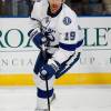 SUNRISE, FL - NOVEMBER 25: Dominic Moore #19 of the Tampa Bay Lightning skates prior to the game against the Florida Panthers on November 25, 2011 at the BankAtlantic Center in Sunrise, Florida.  (Photo by Joel Auerbach/Getty Images)