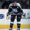 16 Oct 2001:  Left wing Fredrik Modin #33 of the Tampa Bay Lightning awaits play during the NHL game against the Colorado Avalanche at the Pepsi Center in Denver, Colorado.  The  Avalanche edged the Lightning 2-1.  Mandatory Credit: Nevin Reid /Allsport