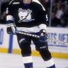 NOVEMBER, 1999:  Ian Herbers #56 of the Tampa Bay Lightning skates on the ice during an NHL game in November, 1999.  (Photo by B Bennett/Bruce Bennett Studios via Getty Images Studios/Getty Images)