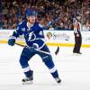 TAMPA, FL - FEBRUARY 26: Marc-Andre Bergeron #47 of the Tampa Bay Lightning skates during the first period of the game against the Buffalo Sabres at the Tampa Bay Times Forum on February 26, 2013 in Tampa, Florida.  (Photo by Scott Audette/NHLI via Getty Images)