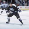 16 Dec 2000:  Martin St. Louis #26 of the Tampa Bay Lightning moves for the puck during the game against the Los Angeles Kings at the STAPLES Center in Los Angeles, California. The Lightning defeated the Kings 4-3.Mandatory Credit: Kellie Landis  /Allsport