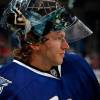 TAMPA, FL - OCTOBER 31:  Goaltender Mike Smith #41 of the Tampa Bay Lightning stands by the team bench during a break in the action against the New Jersey Devils at the St. Pete Times Forum on October 31, 2009 in Tampa, Florida.  (Photo by Scott Audette/NHLI via Getty Images)