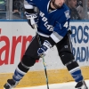 TAMPA, FL - JANUARY 23:  Nate Thompson #44 of the Tampa Bay Lightning clears the puck against the Atlanta Thrashers at the St. Pete Times Forum on January 23, 2010 in Tampa, Florida. (Photo by Scott Audette/NHLI via Getty Images)