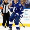 TAMPA, FL - OCTOBER 10:  Richard Panik #71 of the Tampa Bay Lightning skates against the Florida Panthers at the Tampa Bay Times Forum on October 10, 2013 in Tampa, Florida. (Photo by Mike Carlson/Getty Images)