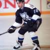 TORONTO, ON - FEBRUARY 7: Rob DiMaio #18 of the Tampa Bay Lightning skates against the Toronto Maple Leafs during NHL game action on February 7, 1994 at Maple Leaf Gardens in Toronto, Ontario, Canada. (Photo by Graig Abel/Getty Images)