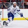 CHICAGO, IL - JUNE 08:  Ryan Callahan #24 of the Tampa Bay Lightning celebrates his goal against the Chicago Blackhawks in the first period of Game Three of the 2015 NHL Stanley Cup Final at United Center on June 8, 2015 in Chicago, Illinois.  (Photo by Scott Audette/NHLI via Getty Images)