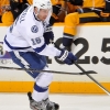 NASHVILLE, TN - SEPTEMBER 24:  Teddy Purcell #16 of the Tampa Bay Lightning plays against the Nashville Predators at Bridgestone Arena on September 24, 2013 in Nashville, Tennessee.  (Photo by Frederick Breedon/Getty Images)