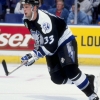 26 Mar 1998:  Defenseman Yves Racine of the Tampa Bay Lightning in action during a game against the St. Louis Blues at the Kiel Center in St. Louis, Missouri. The Blues defeated the Lightning 3-2. Mandatory Credit: Elsa Hasch  /Allsport