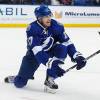 TAMPA, FL - NOVEMBER 19: Alex Killorn #17 of the Tampa Bay Lightning celebrates his goal against the New York Rangers during the first period at Amalie Arena on November 19, 2015 in Tampa, Florida. (Photo by Scott Audette/NHLI via Getty Images)