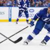 TAMPA, FL - DECEMBER 20: Mike Angelidis #10 of the Tampa Bay Lightning skates against the Ottawa Senators during first period at the Amalie Arena on December 20, 2015 in Tampa, Florida.  (Photo by Scott Audette/NHLI via Getty Images)