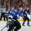 TAMPA, FL - MARCH 20:  Todd Fedoruk #17 of the Tampa Bay Lightning defends the zone against the Washington Capitals at the St. Pete Times Forum on March 20, 2010 in Tampa, Florida. (Photo by Scott Audette/NHLI via Getty Images)